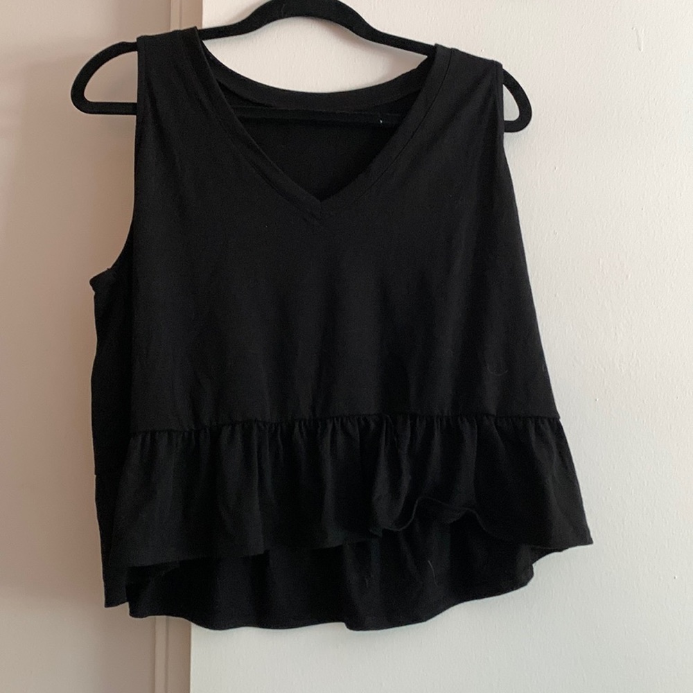 Peplum crop top